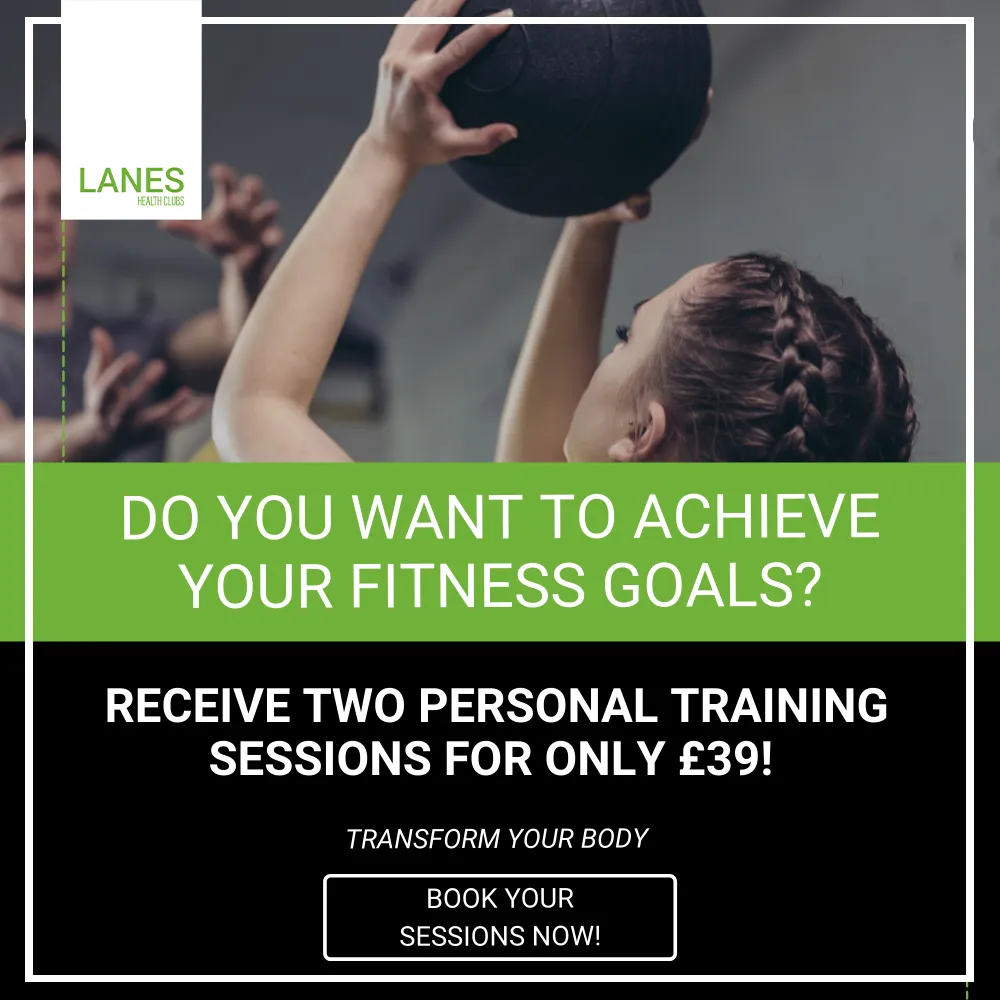 Get into PT social post for Lanes health Club