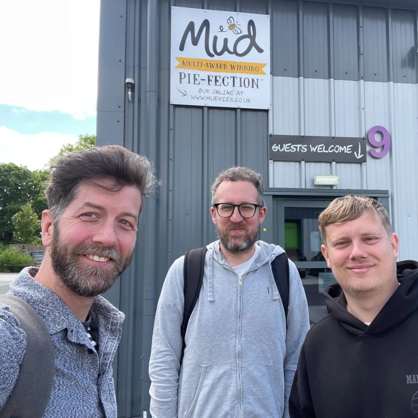 Rococo team visiting Mud Foods HQ