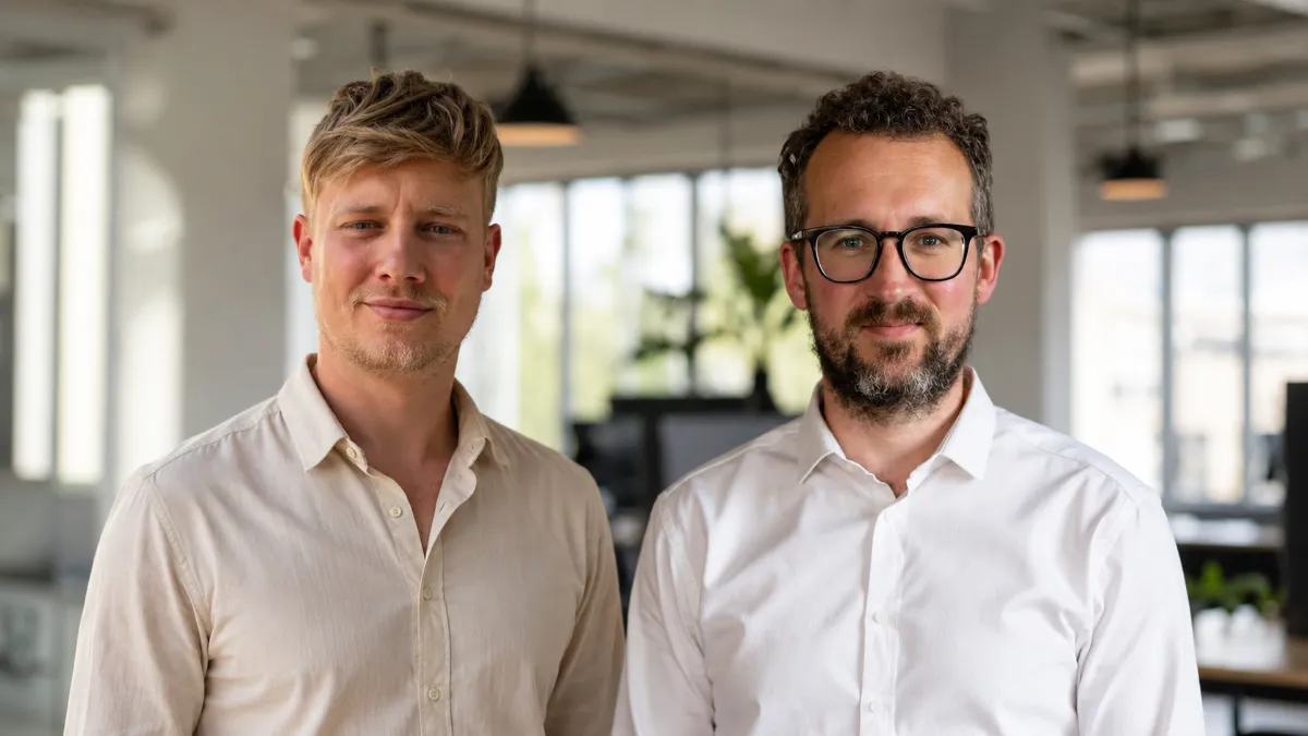 Jake Boase and Matthew Jones, co-founders of Rococo Digital